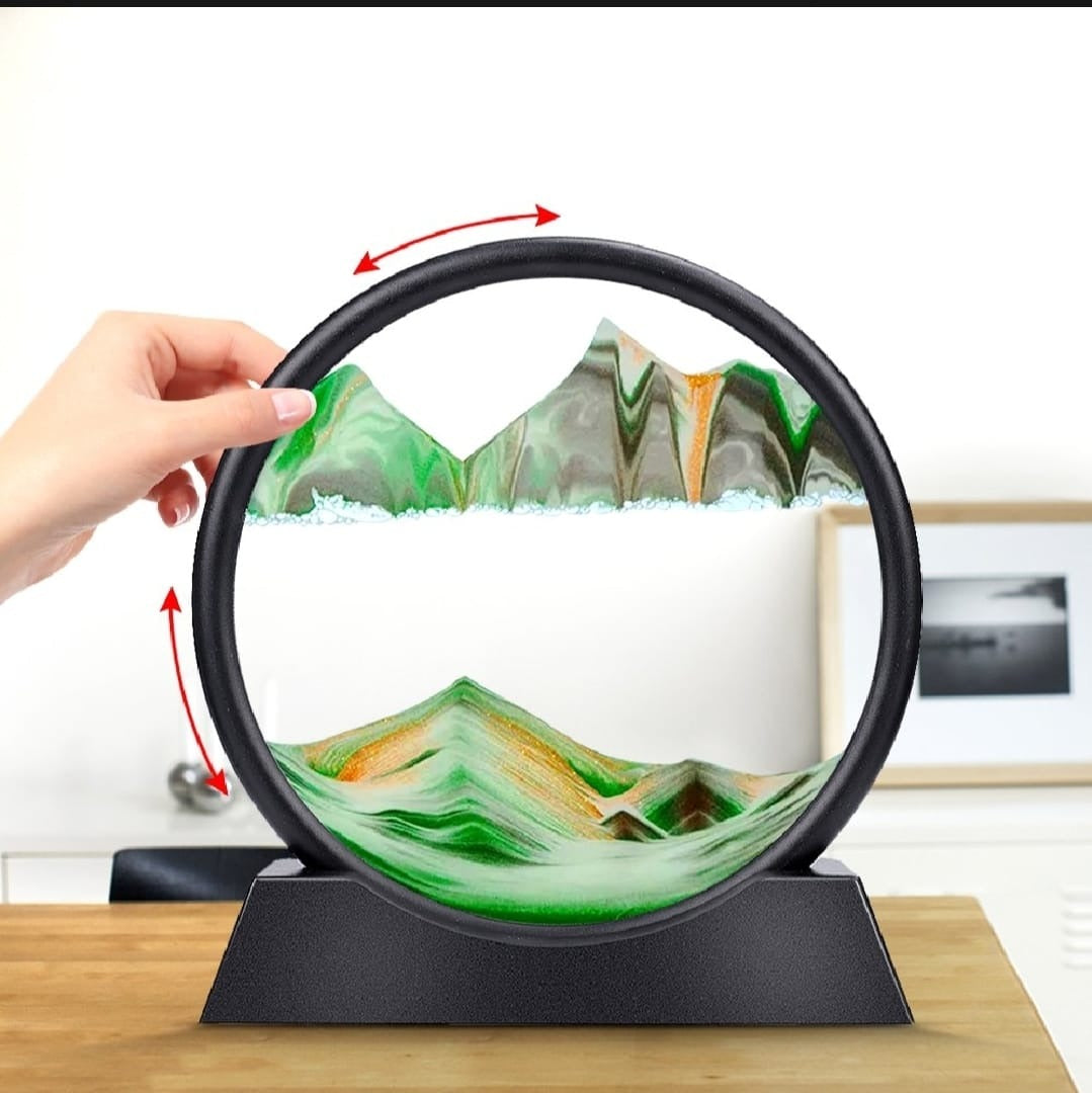 3D Moving Sand Lamp