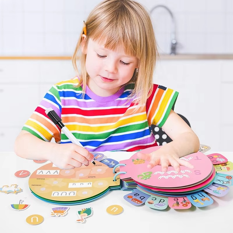 My Alphabet Busy Book – Interactive Learning Kit