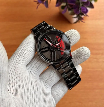 Men's Spinning Dial Watch