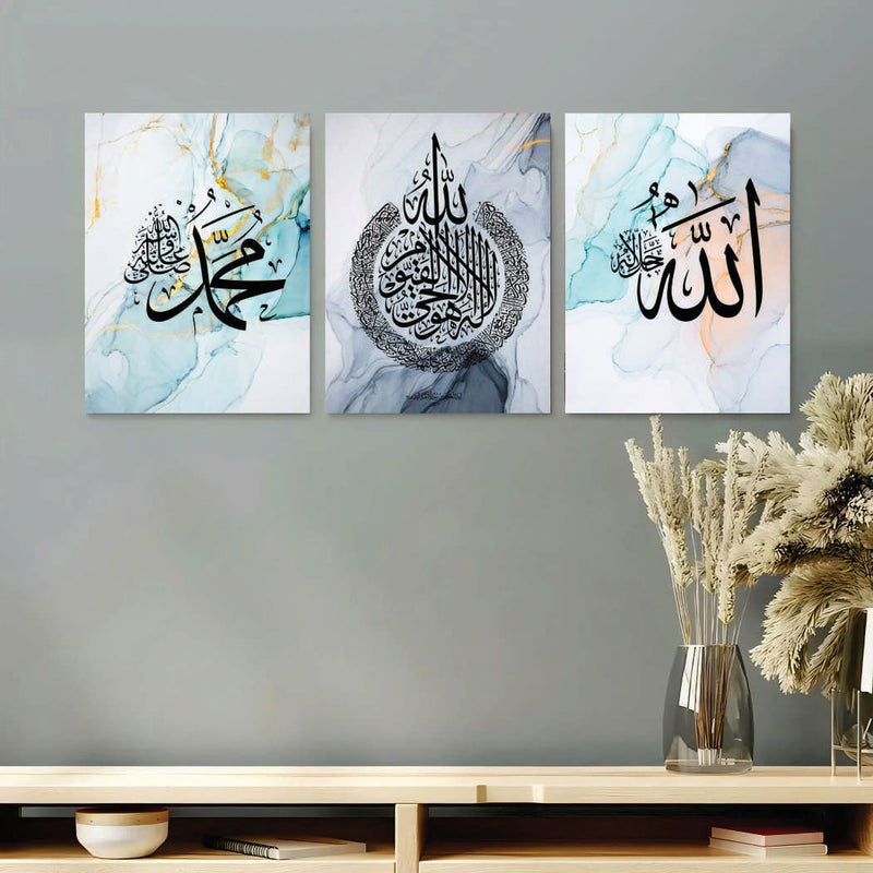 Premium Wall Art Set (Pack of 3)