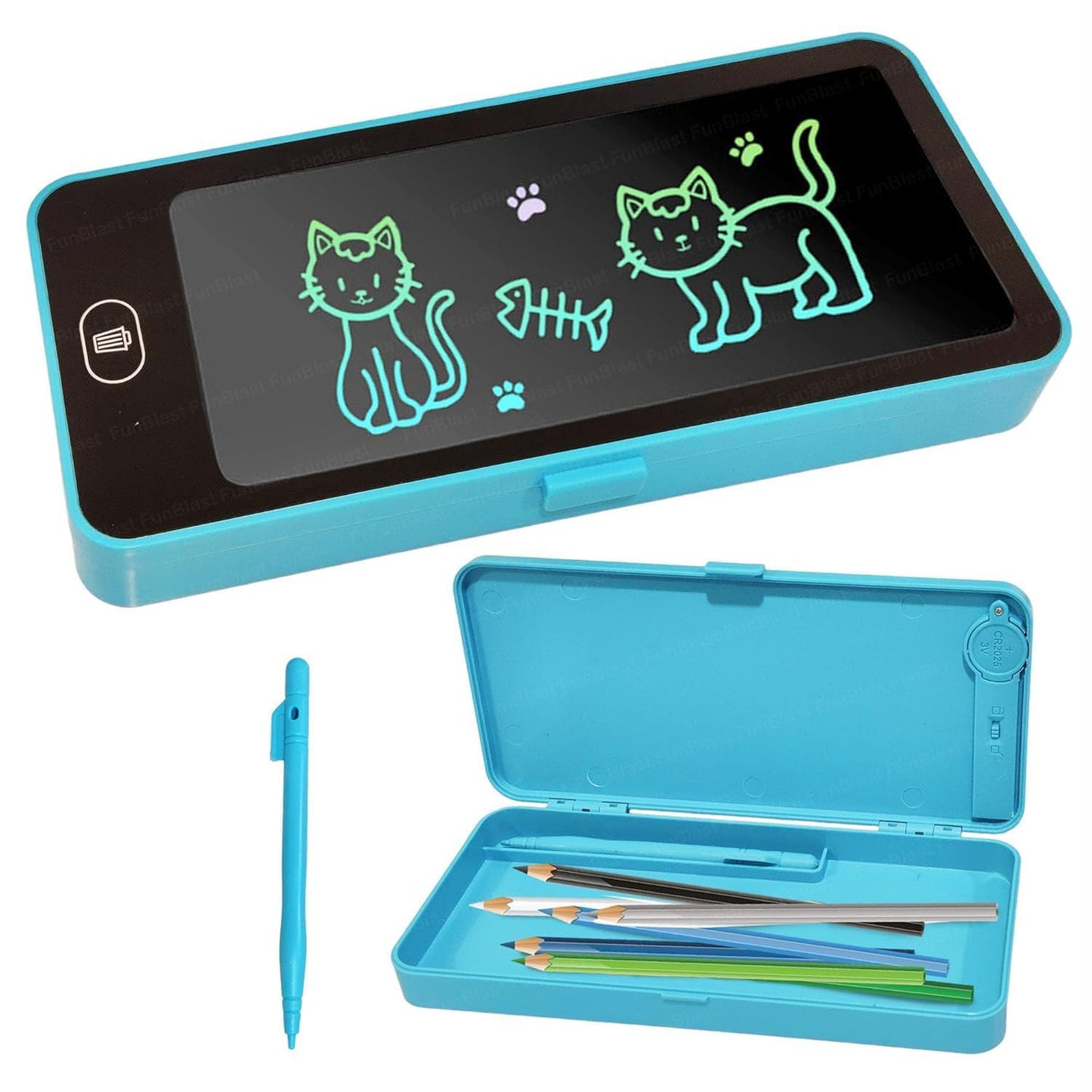 LCD Writing Tablet Pencil Box