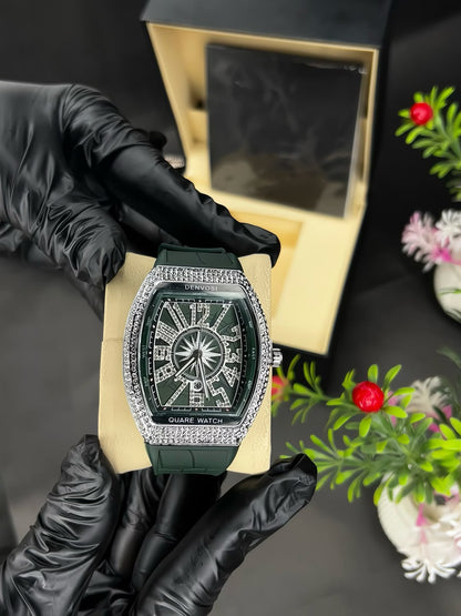 Denvosi Luxury Men's Studded Watch