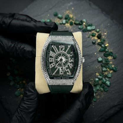 Denvosi Luxury Men's Studded Watch