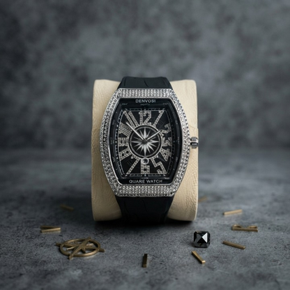 Denvosi Luxury Men's Studded Watch