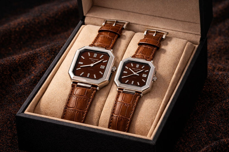 ⌚ Patek Philippe Cubitus Couple Watch – Premium Edition