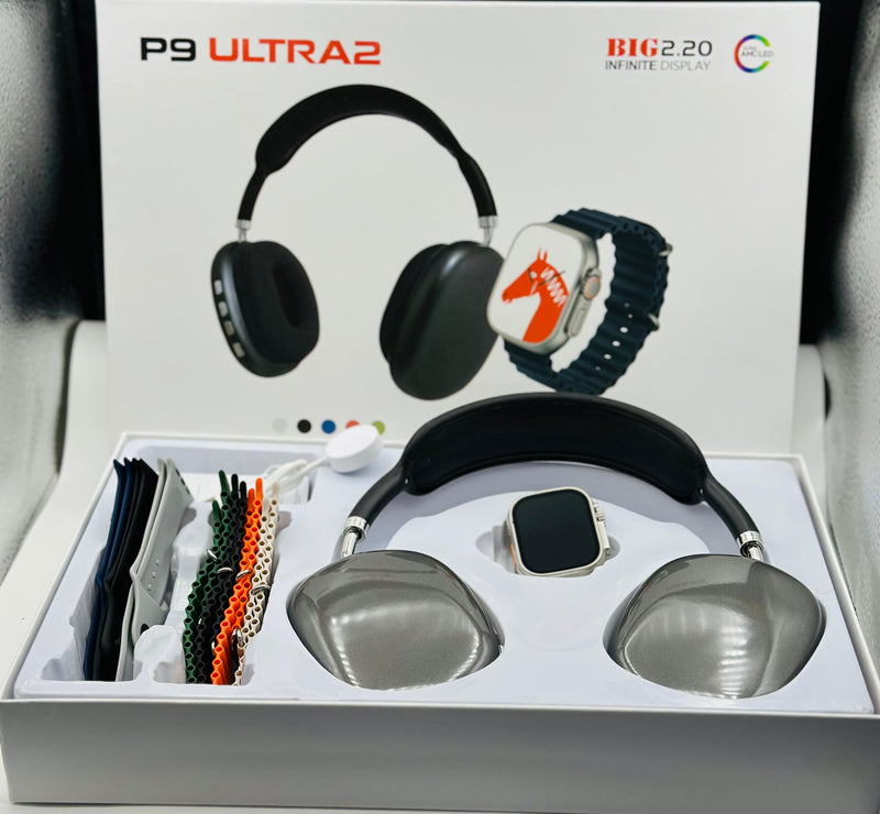 P9 Ultra 2 Smart Watch Combo