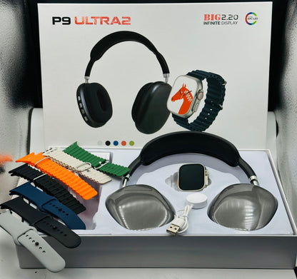 P9 Ultra 2 Smart Watch Combo