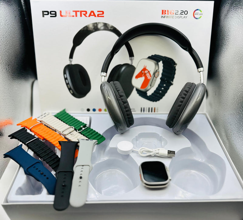 P9 Ultra 2 Smart Watch Combo
