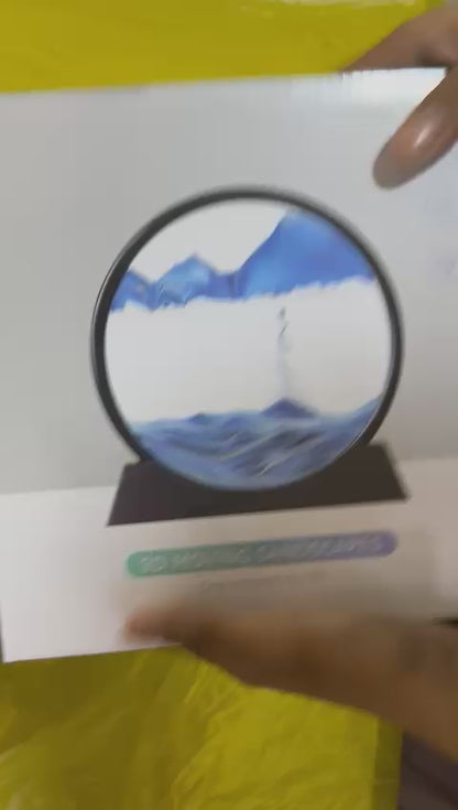 3D Moving Sand Lamp