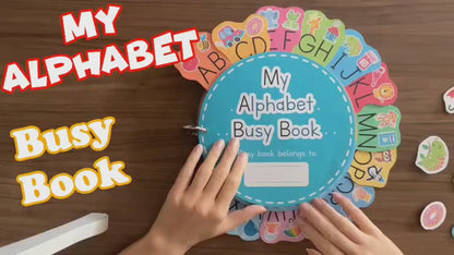 My Alphabet Busy Book – Interactive Learning Kit