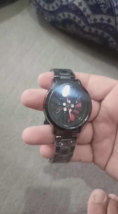 Men's Spinning Dial Watch